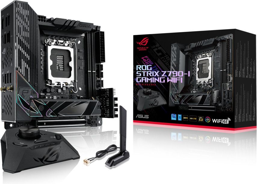 ASUS ROG STRIX Z790-I GAMING WIFI MB LGA1700 2xDIMM DDR5 2xM.2 2xSATA